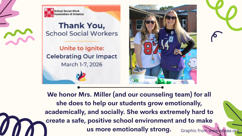 National School Social Worker Week, Mrs. Miller