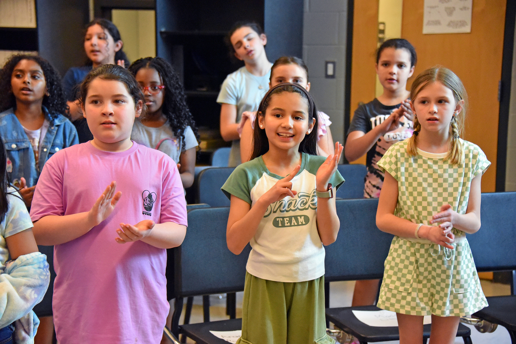 ACES Choir rehearsal