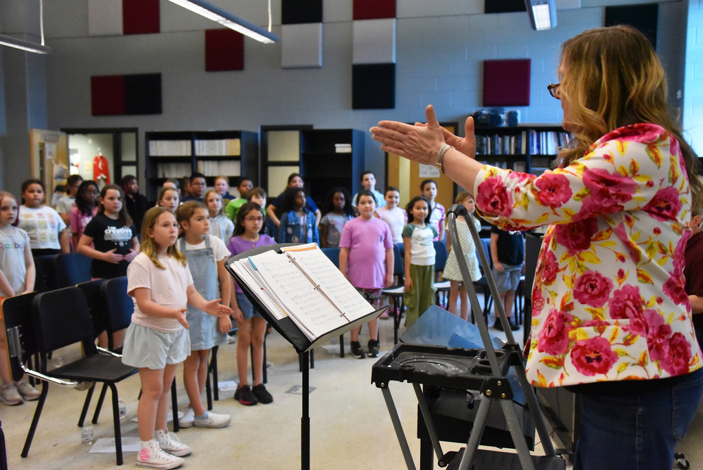 ACES Choir rehearsal