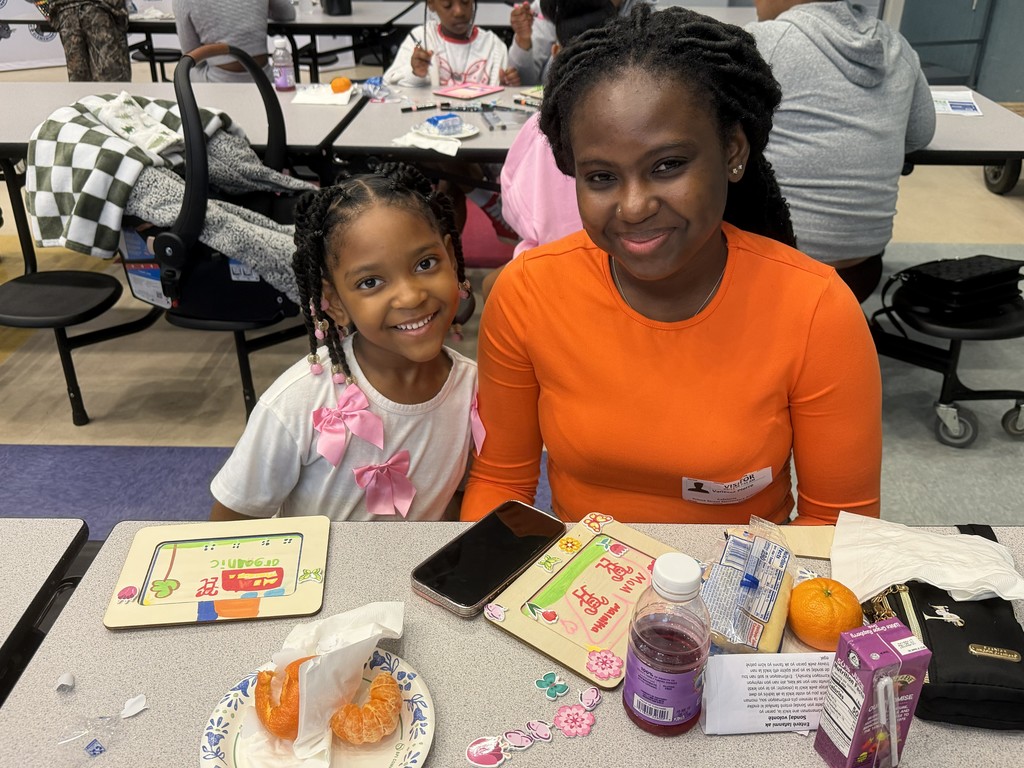 Crafts during Donuts with Grownups.