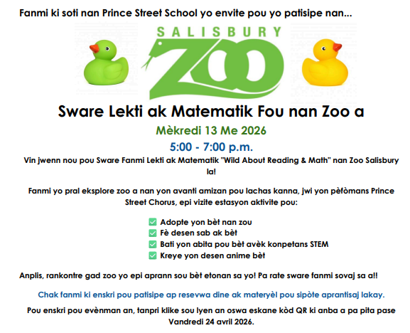 Sign up for Zoo Night by April 24.