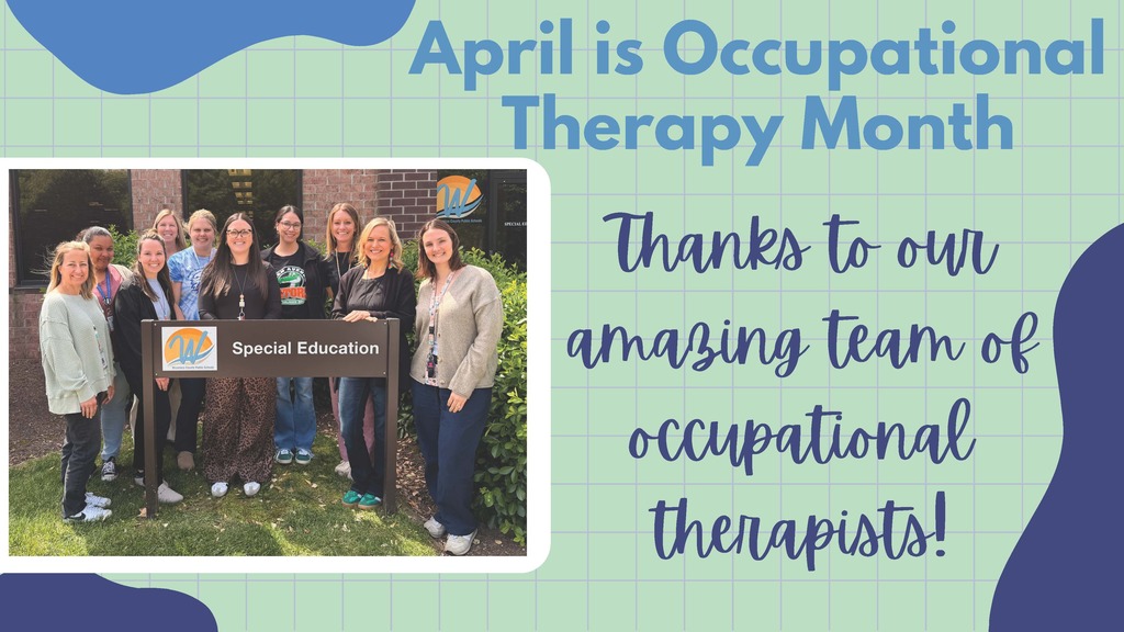 Graphic for Occupational Therapy Month