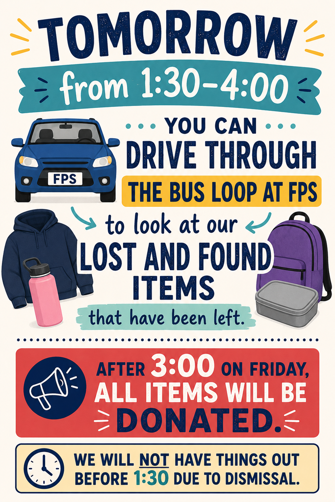Lost and Found  Pick-up
