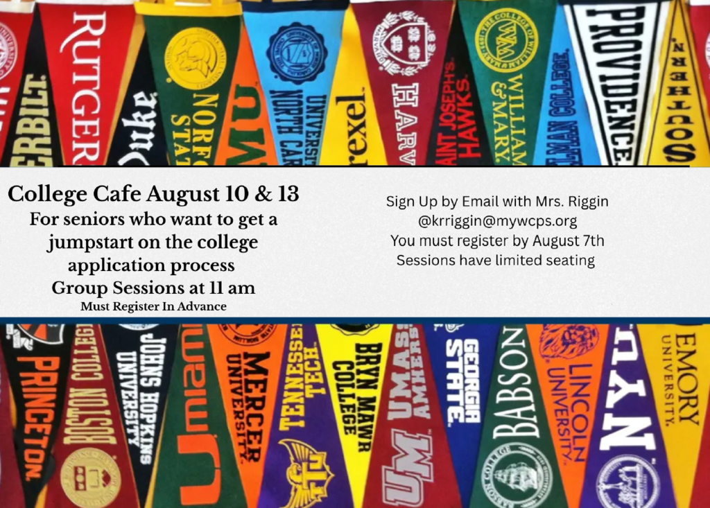 College Cafe Flyer