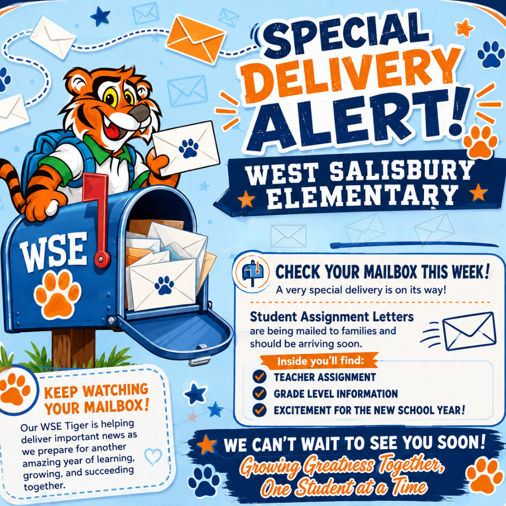 Tiger delivery mail