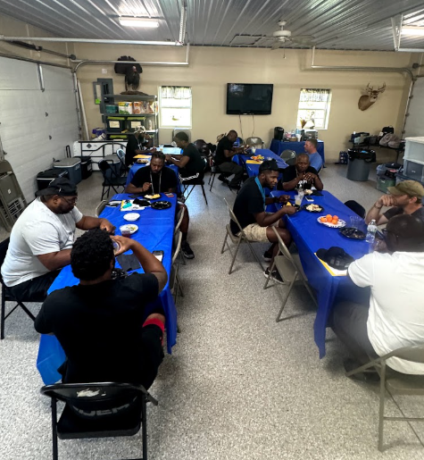 Men having Breakfast