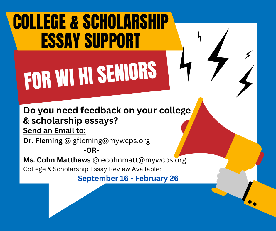 College & Scholarship Essay Support Wi Hi 2026