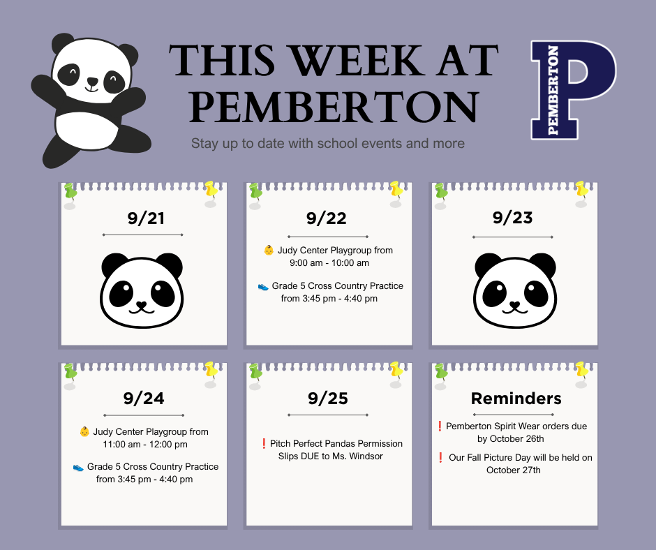 This week at Pemberton 