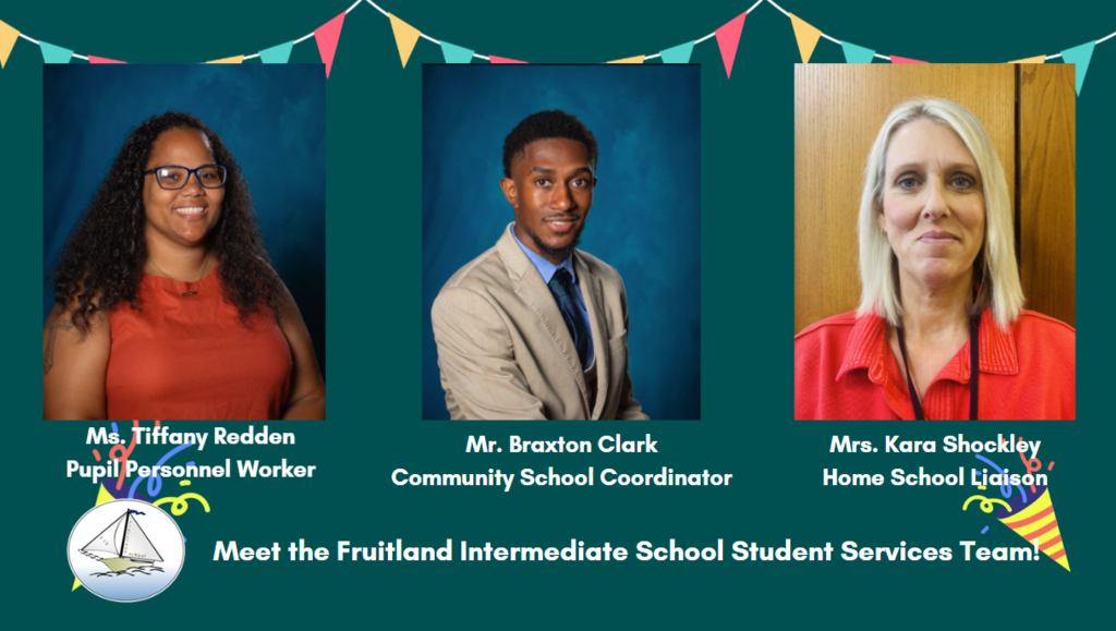Image of the Student and Family service team at Fruitland Intermediate School