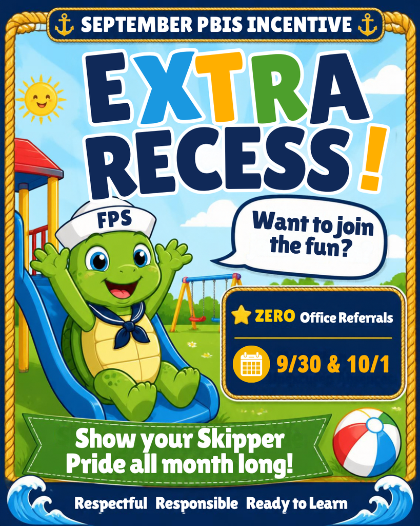 PBIS Extra Recess 9/30 & 10/1