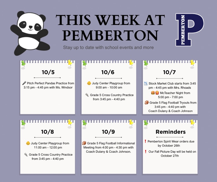 This Week at Pemberton 