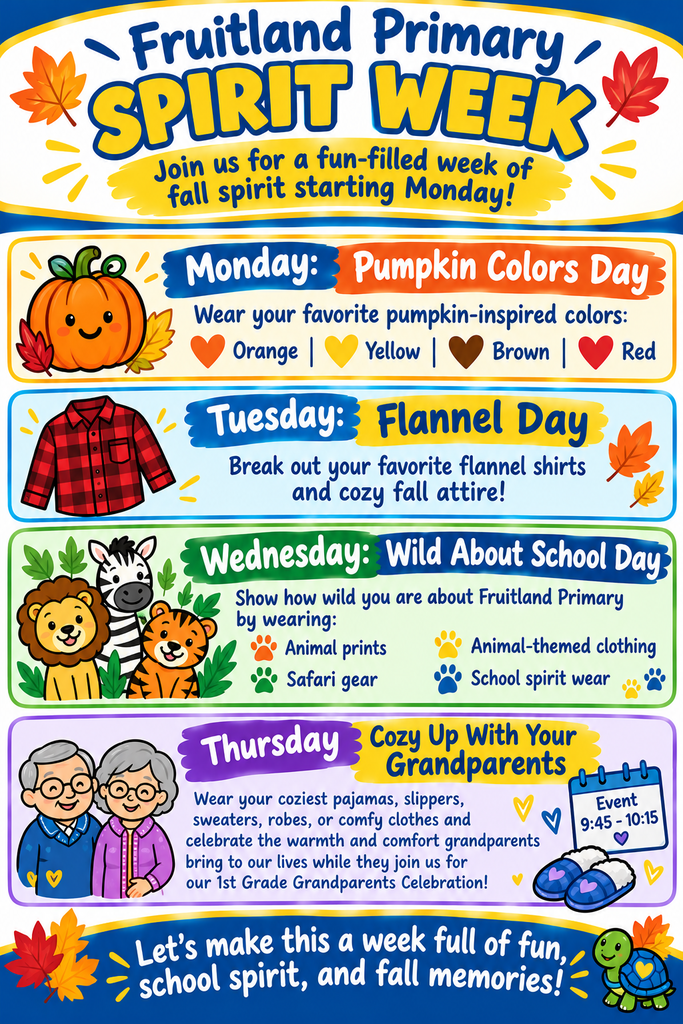 Spirit Week next week