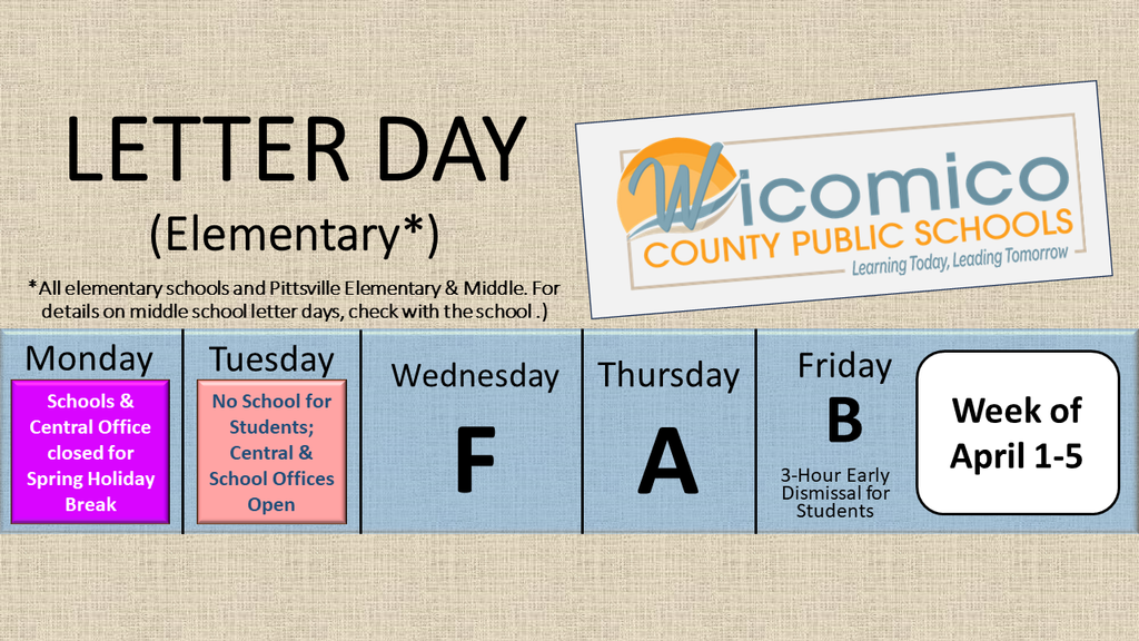 Letter days