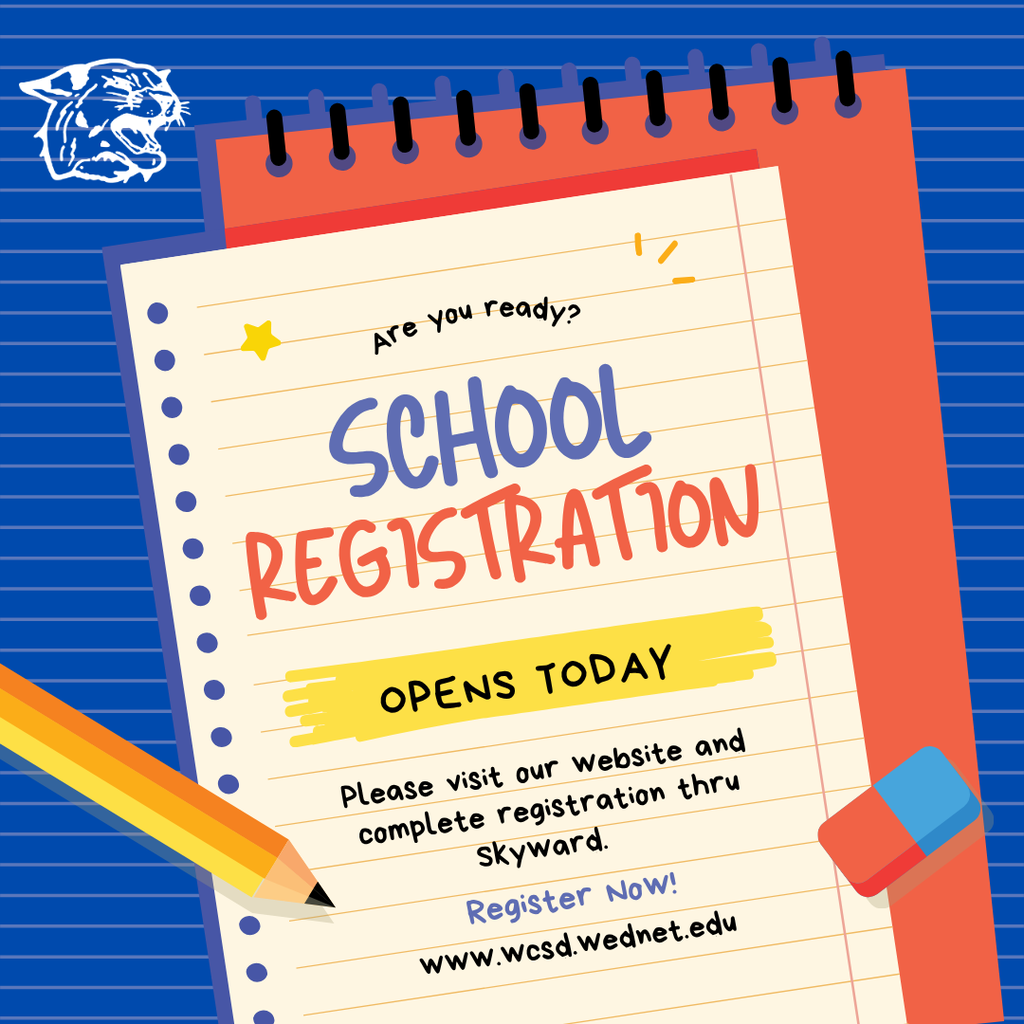 WCSDs registration opens today
