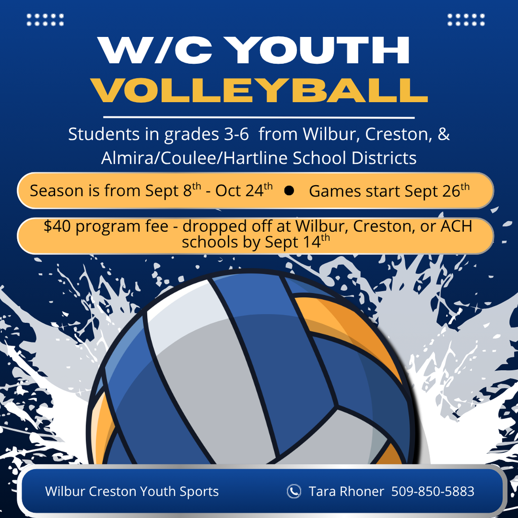 WC Youth Volleyball Season Information