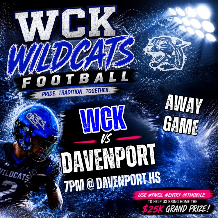 WCK at Davenport tonight 