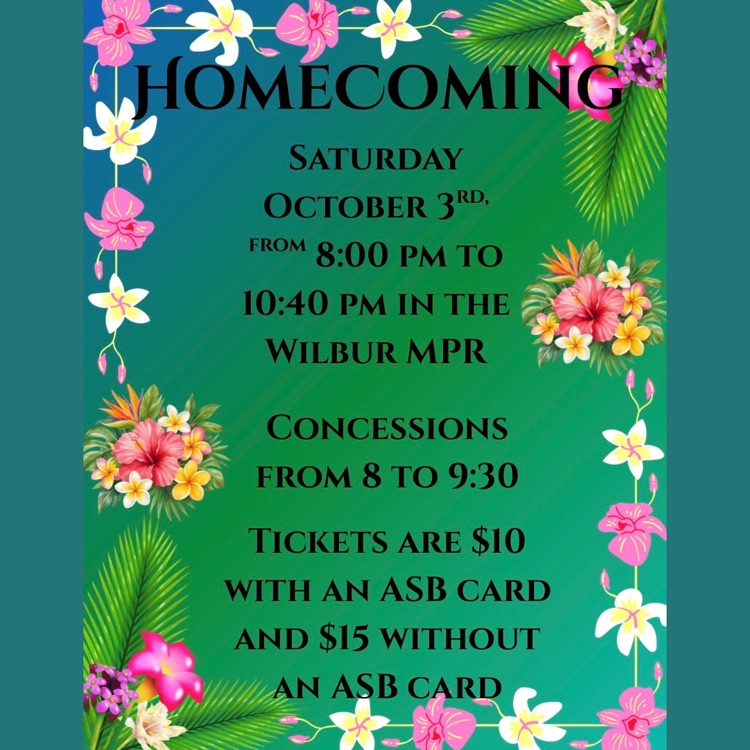 WCK hs hoco sat 10/3