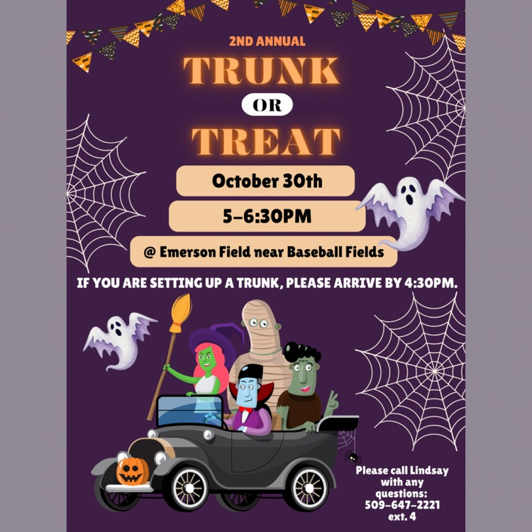 trunk or treat at Emerson 
