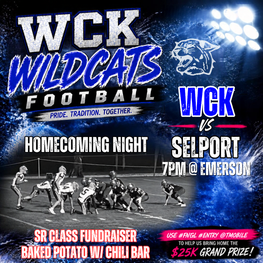 HS FBall Game tonight 