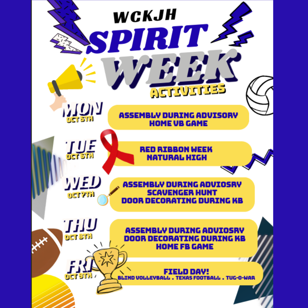 WCK JH Spirit Week 