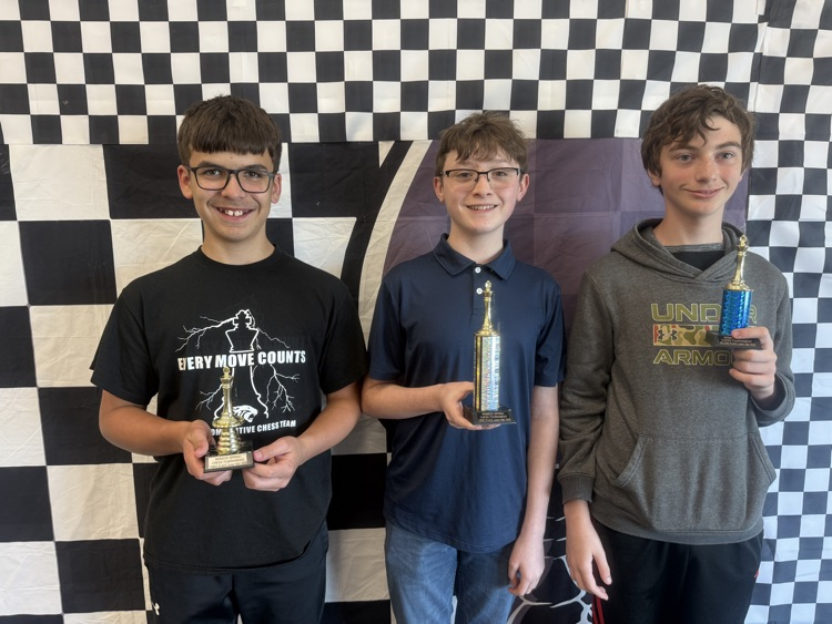 Junior High Chess winners
