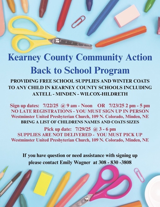 Blue with Colorful School Supplies World Art Day Flyer (1)