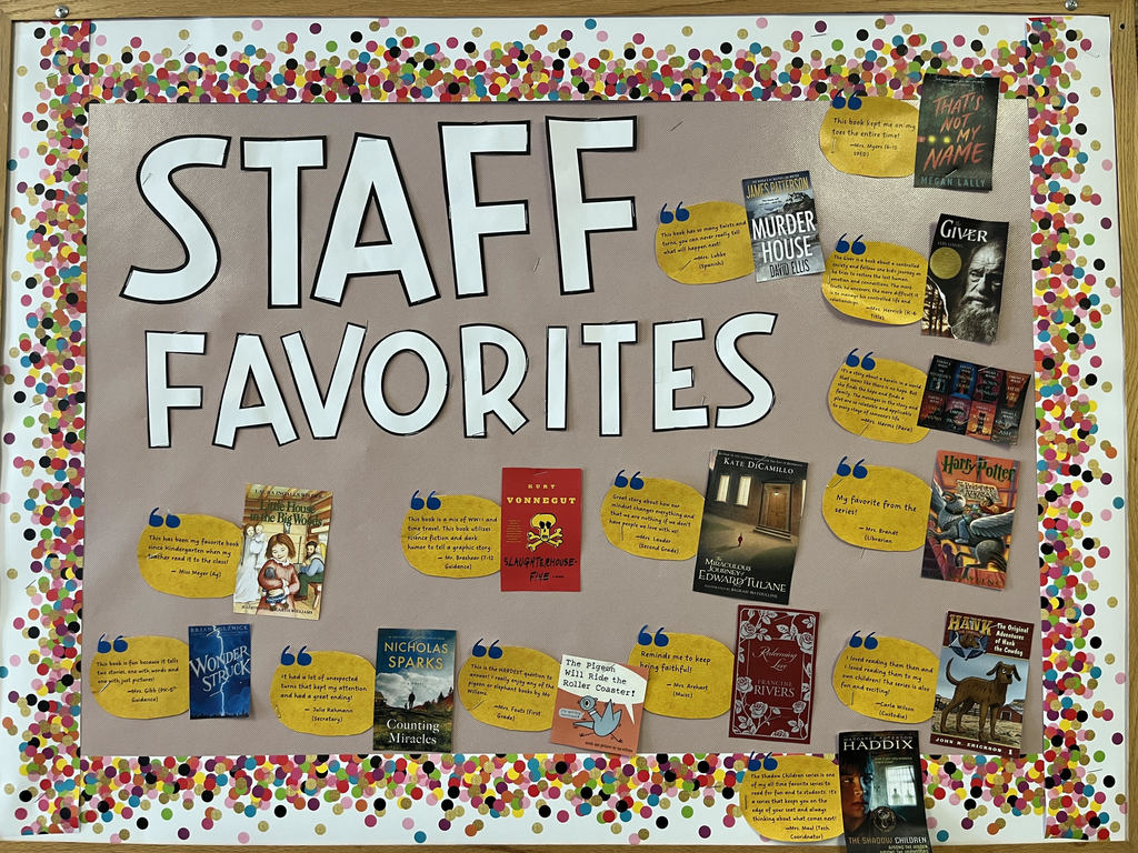Staff Favorites Bulletin