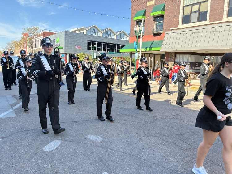 and…marching