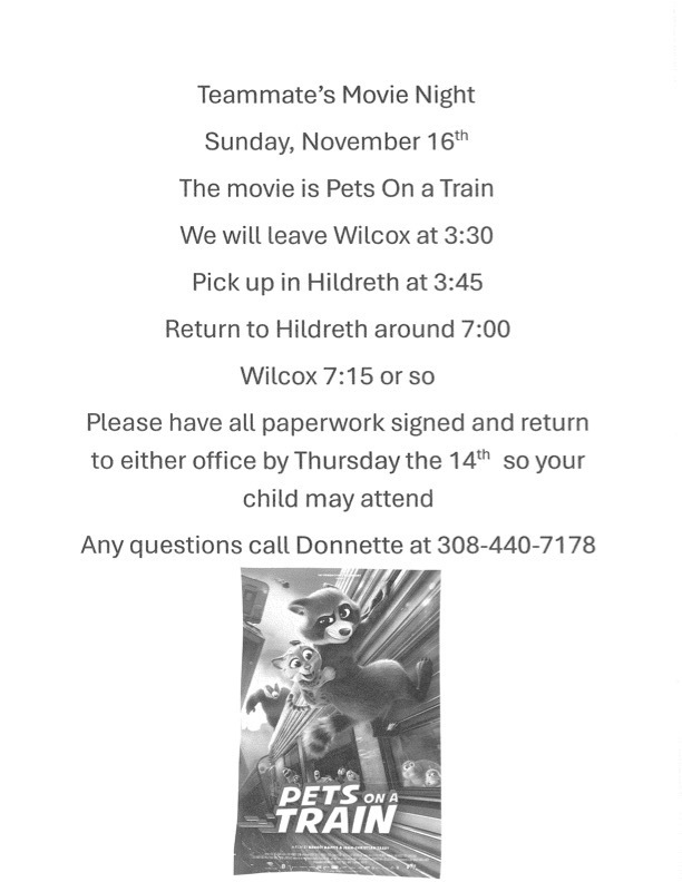 Teammates movie night