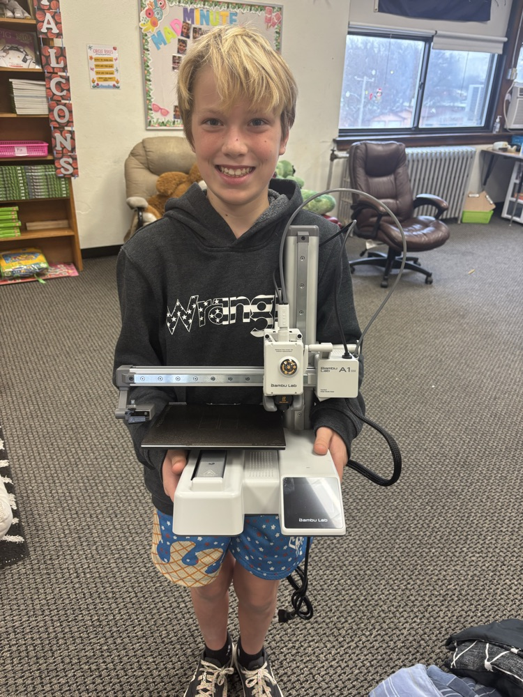 Dexter Casper and the 3-D printer