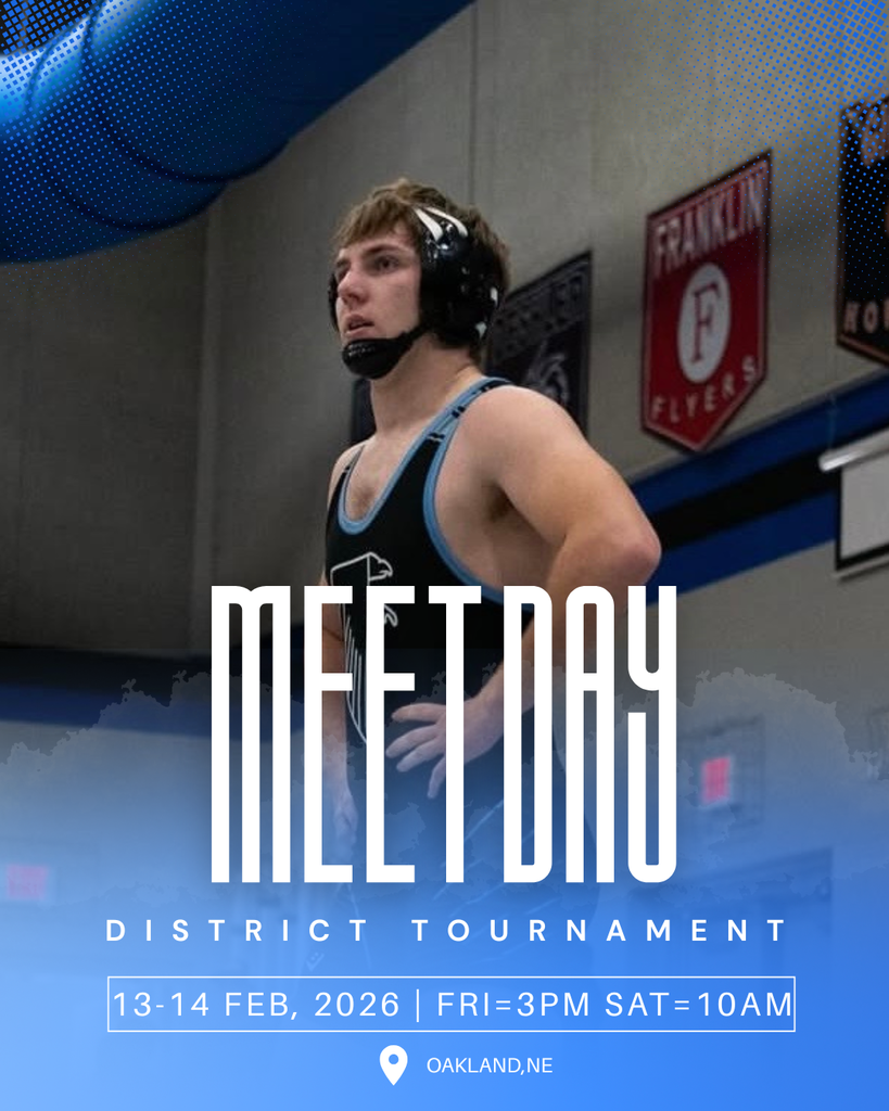 Boys District Wrestling @ Oakland-Craig 2/13-2/14