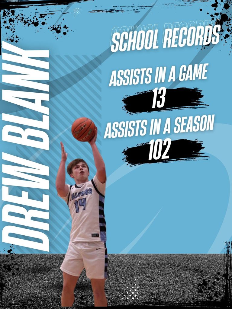 Drew Blank school records