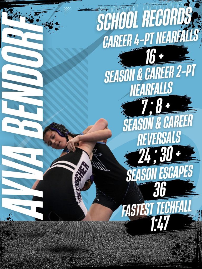 Ayva Bendorf school records