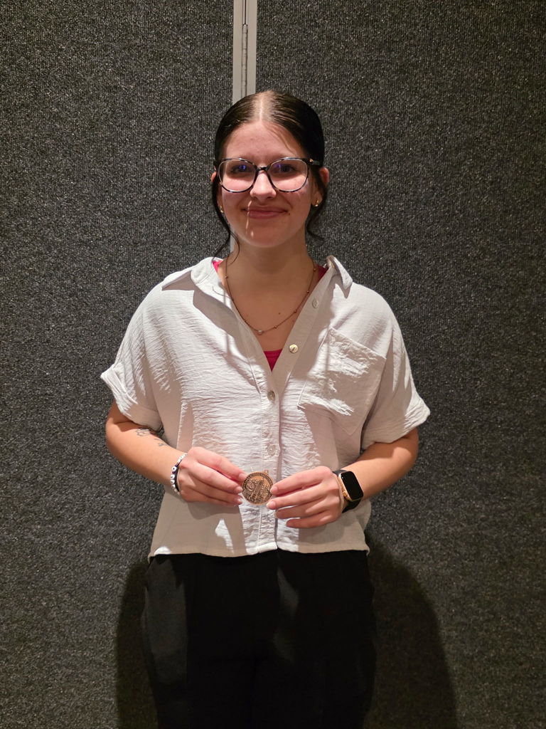 Kaylan  3rd place Districts D1-5