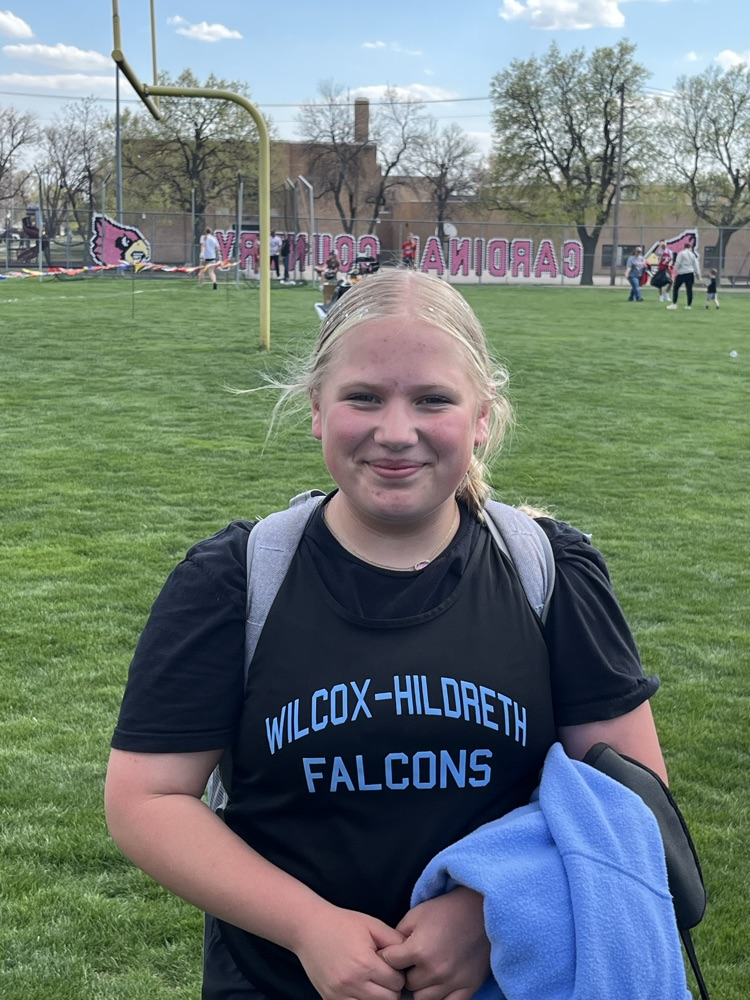 Alexis Garrett: new JH girls discus record