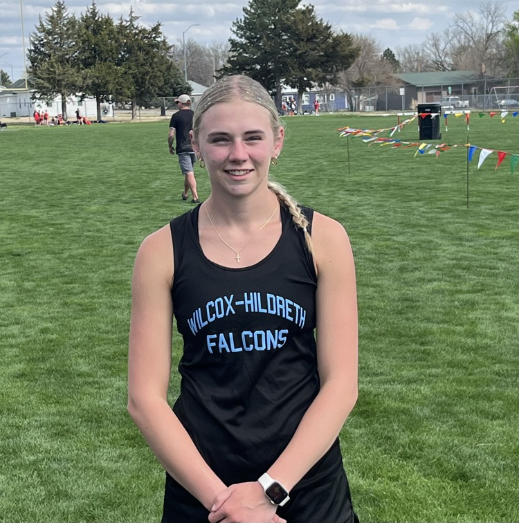 Ellie Blank: new JH girls triple jump record