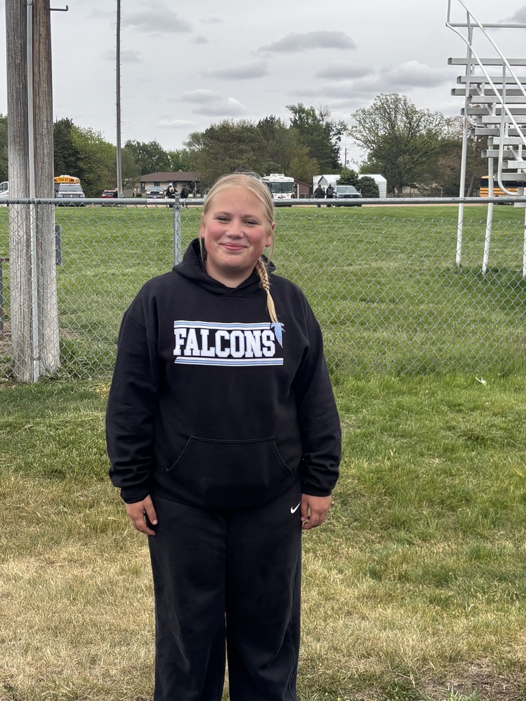 Alexis Garrett--improved her JH discus school record by 10 feet!