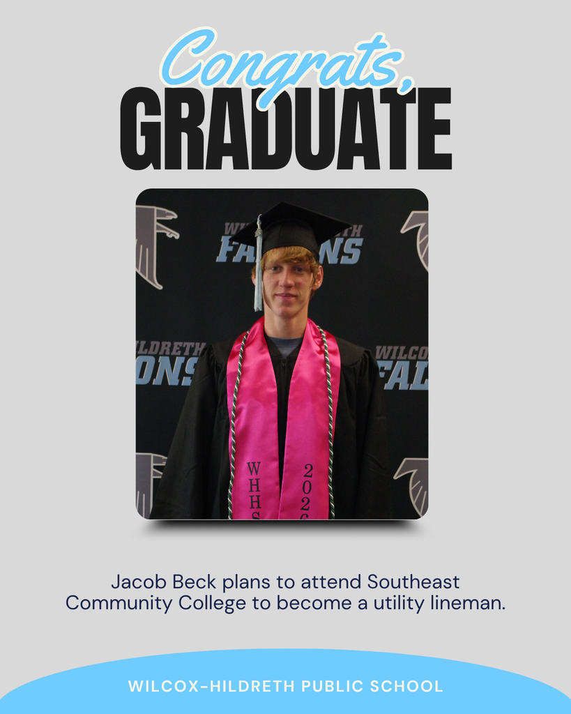 Congratulations, Jacob Beck!