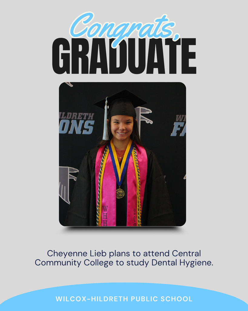Congratulations, Cheyenne Lieb!