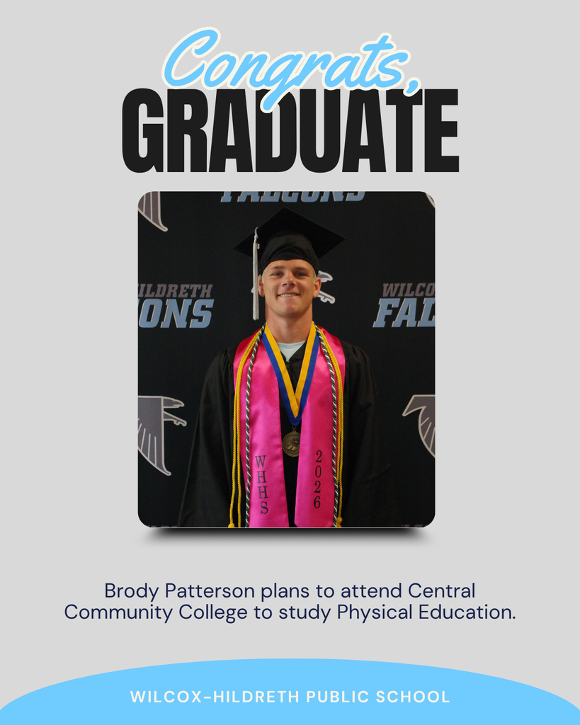 Congratulations, Brody Patterson!