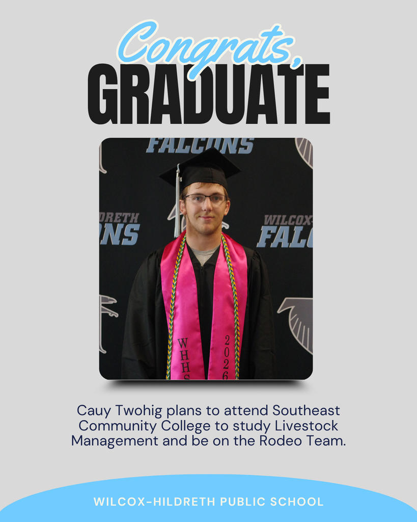 Congratulations, Cauy Twohig!