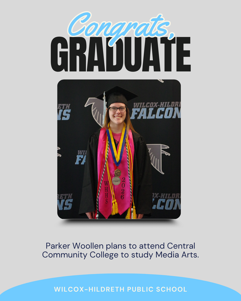 Congratulations, Parker Woollen!