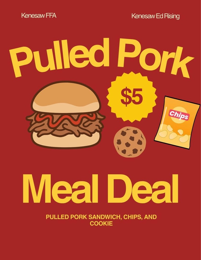 Pulled Pork Meal Deal @ Kenesaw District Track