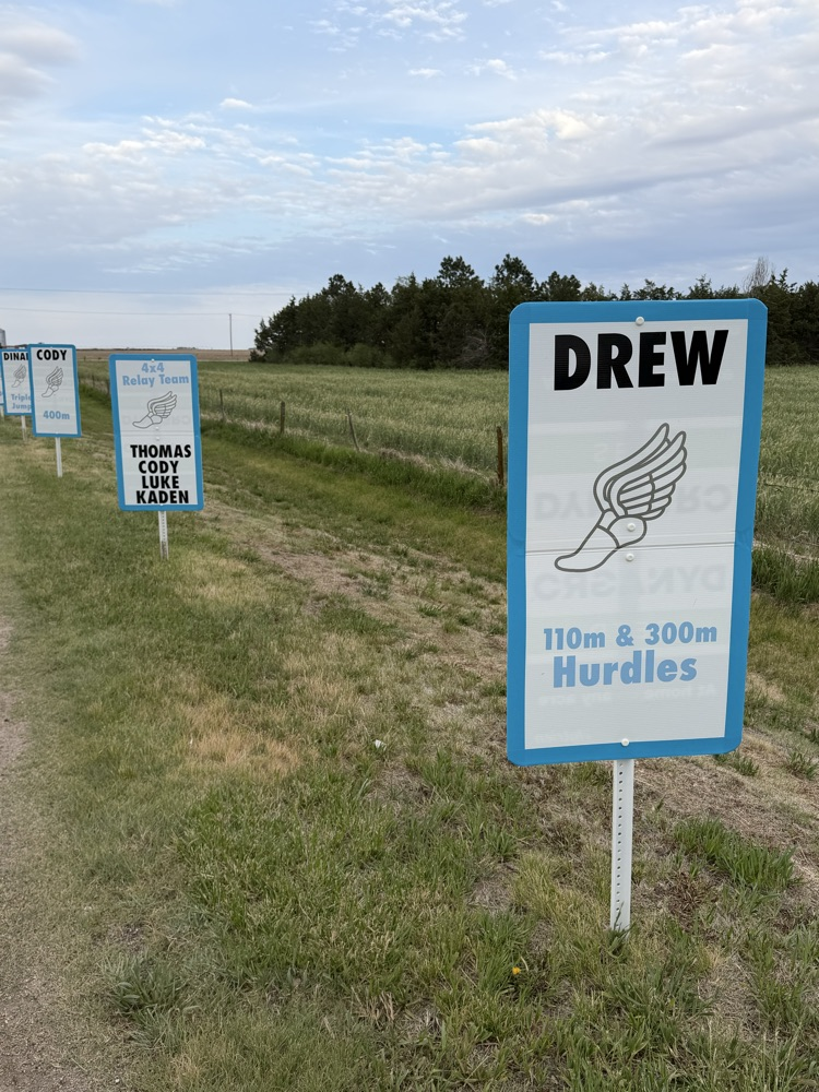 State Track Signs