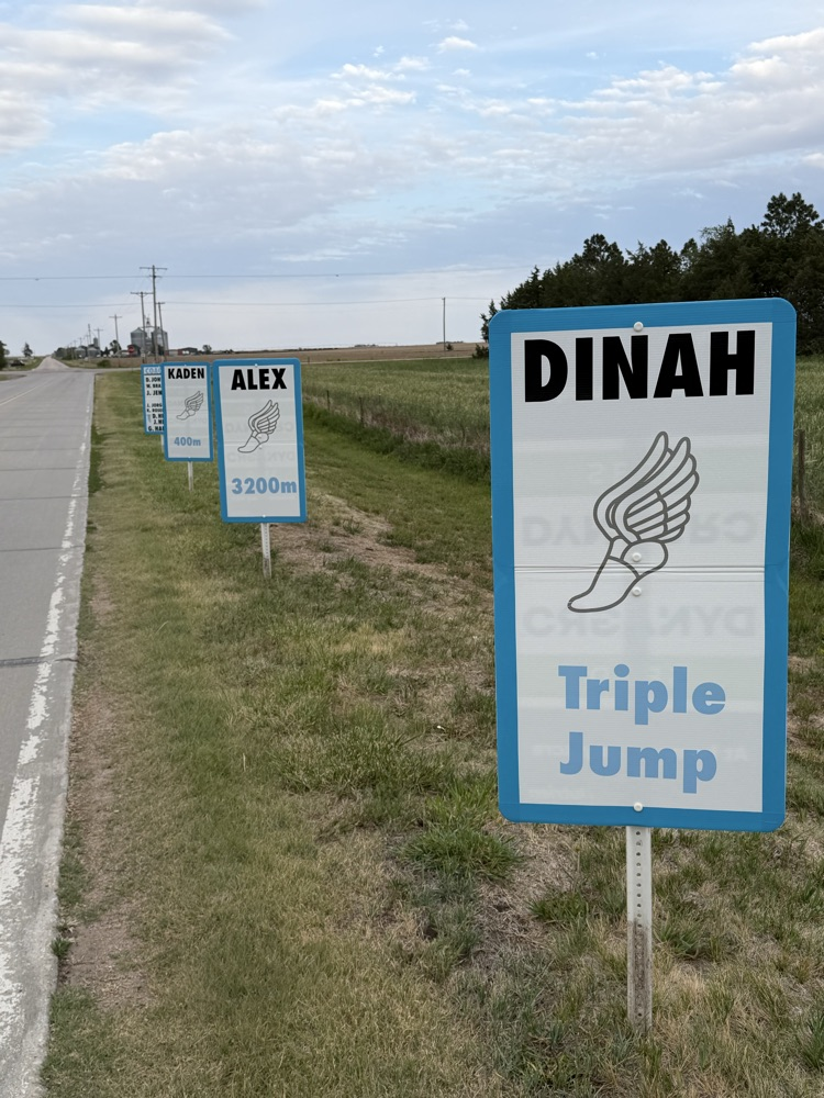 State Track Signs
