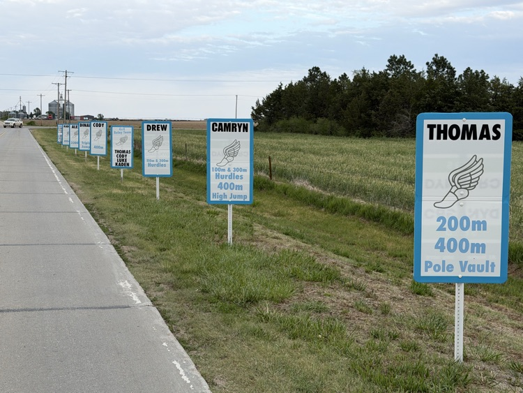 State Track Signs