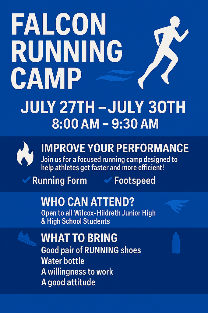 Running Camp Flyer