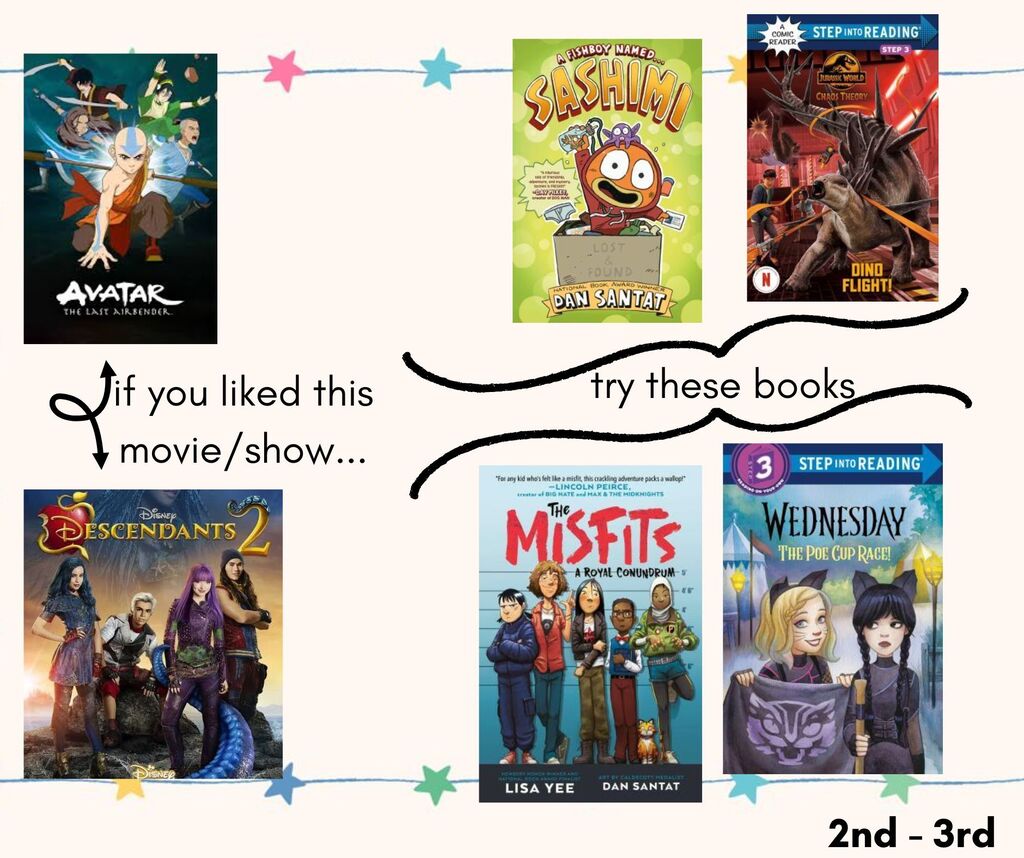 2nd-3rd grade book reccommendations