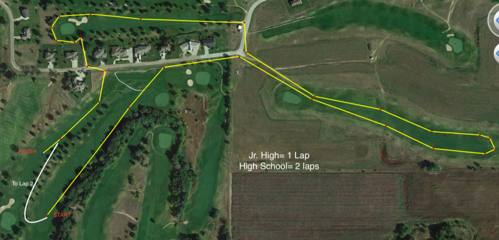 Centura CC Invite Course Map