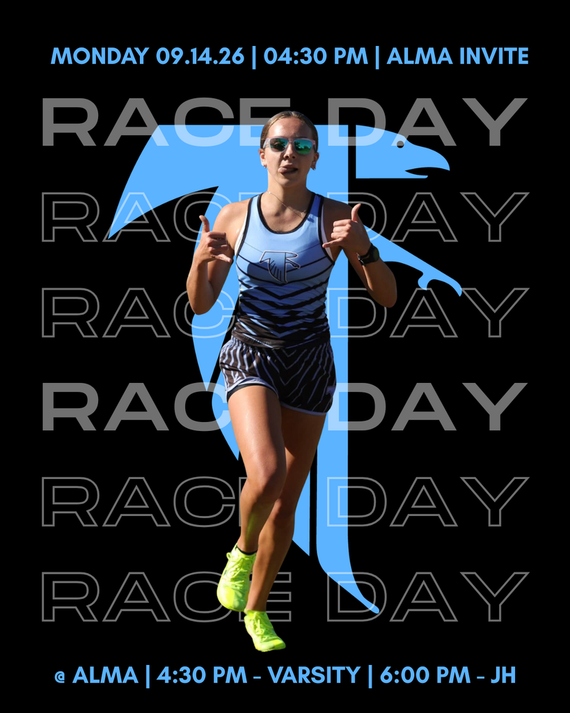 Cross Country @ Alma Invite Info Graphic